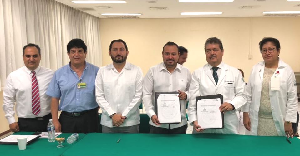 IMSS Tlaxcala firmó convenio con el Centro Médico Nacional de Veracruz